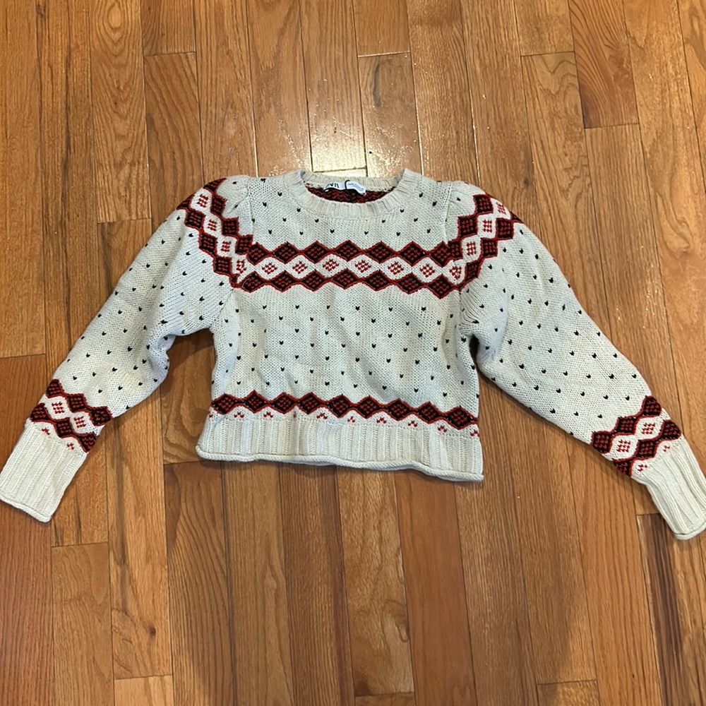 Cropped Zara sweater size m